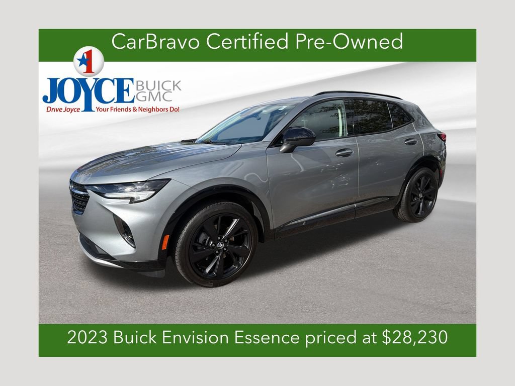Certified 2023 Buick Envision Essence w/ Sport Touring Package