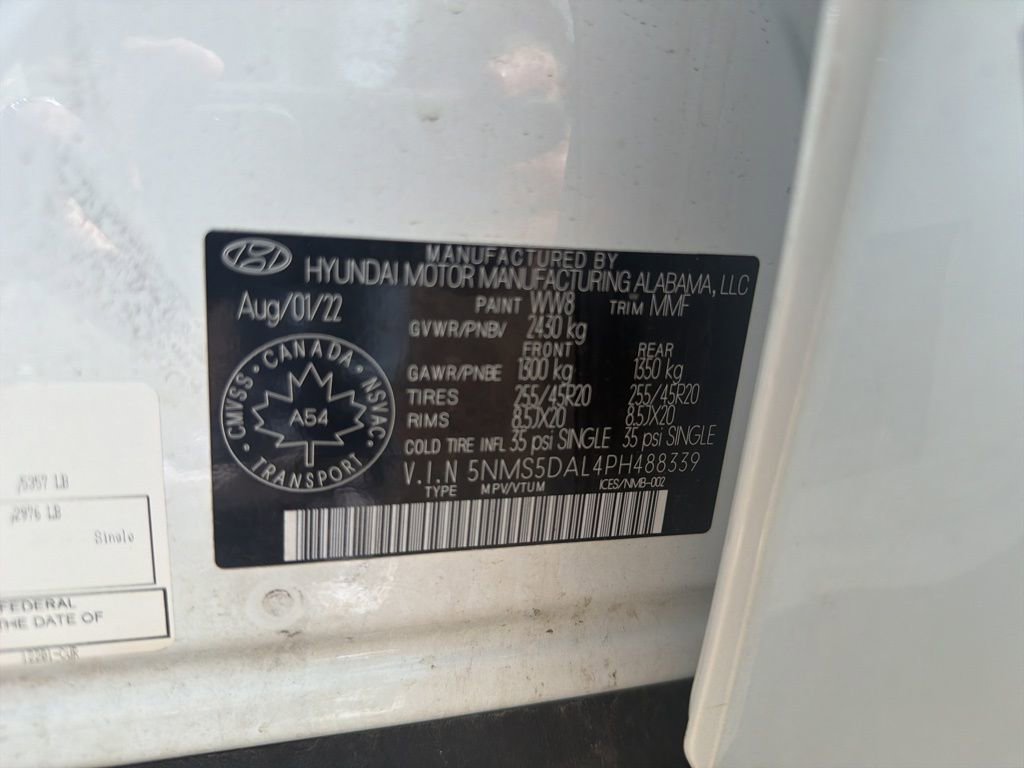 Used 2023 Hyundai Santa Fe Calligraphy AWD/4WD image 20