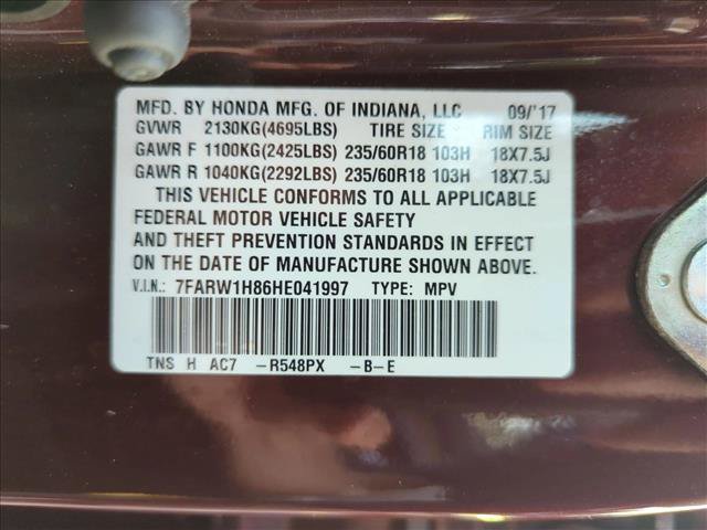 Certified 2017 Honda CR-V EX-L image 15