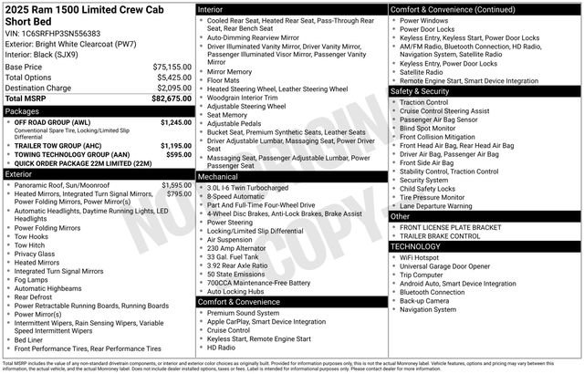 Used 2025 RAM 1500 Limited w/ Off Road Group image 28