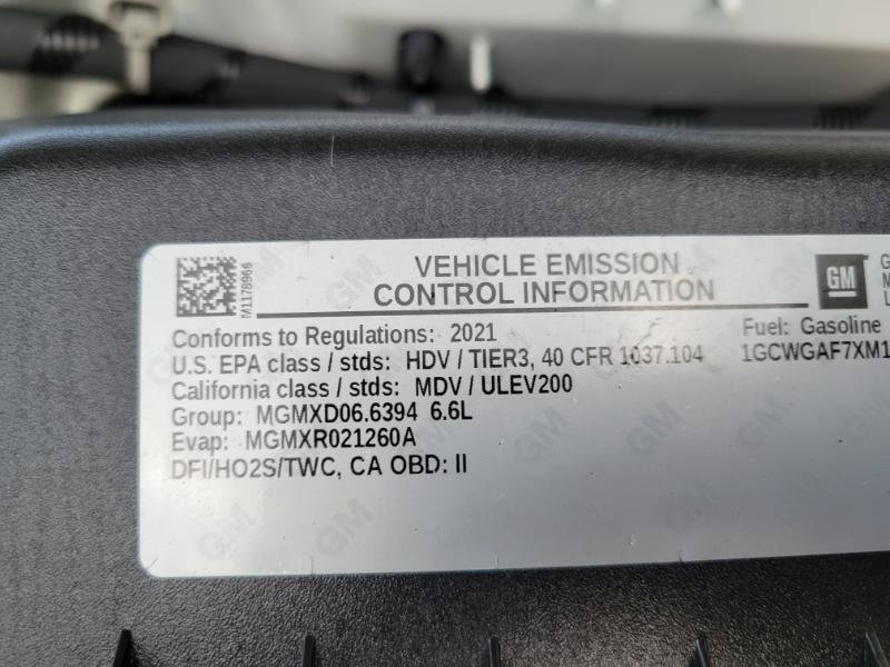 Used 2021 Chevrolet Express 2500 w/ Safety Package RWD image 40