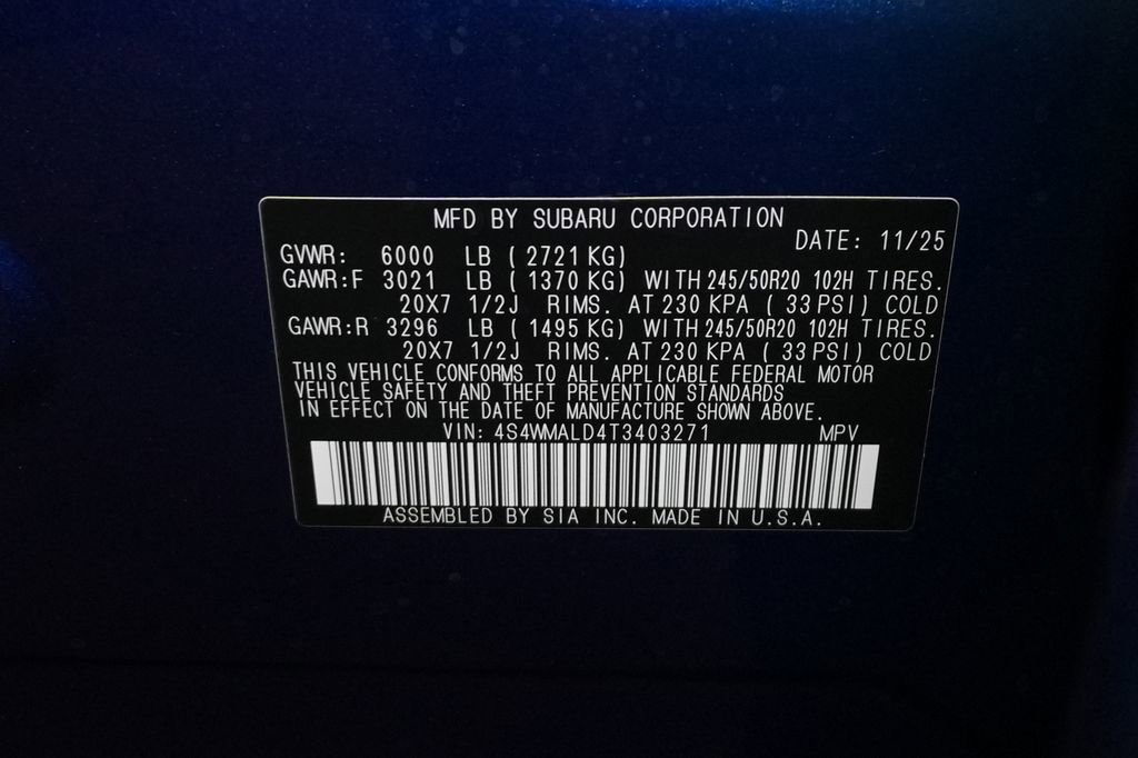 New 2026 Subaru Ascent Bronze Edition image 49