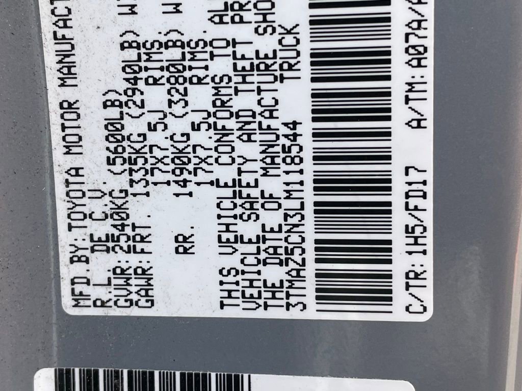 Used 2020 Toyota Tacoma TRD Sport w/ Technology Package image 32