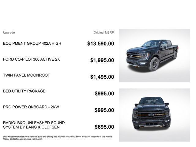 Used 2022 Ford F150 Tremor w/ Equipment Group 402A High AWD/4WD image 3