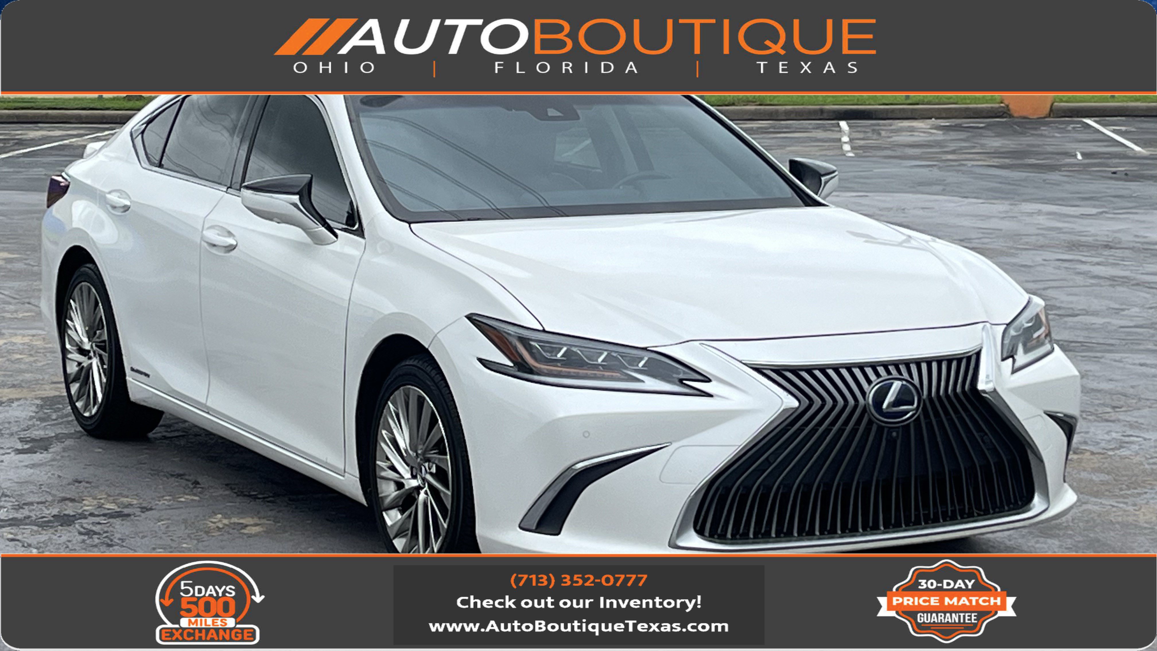 Used 2019 Lexus ES 300h Ultra Luxury w/ Accessory Package 2 FWD image 1