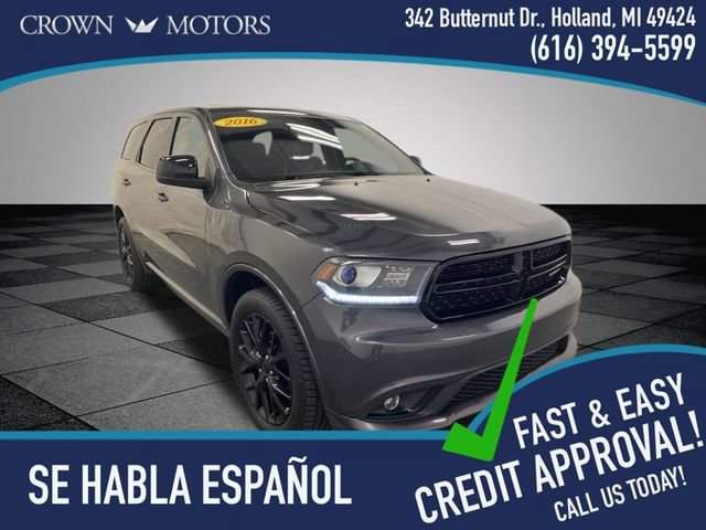 Used 2016 Dodge Durango SXT w/ Blacktop Package