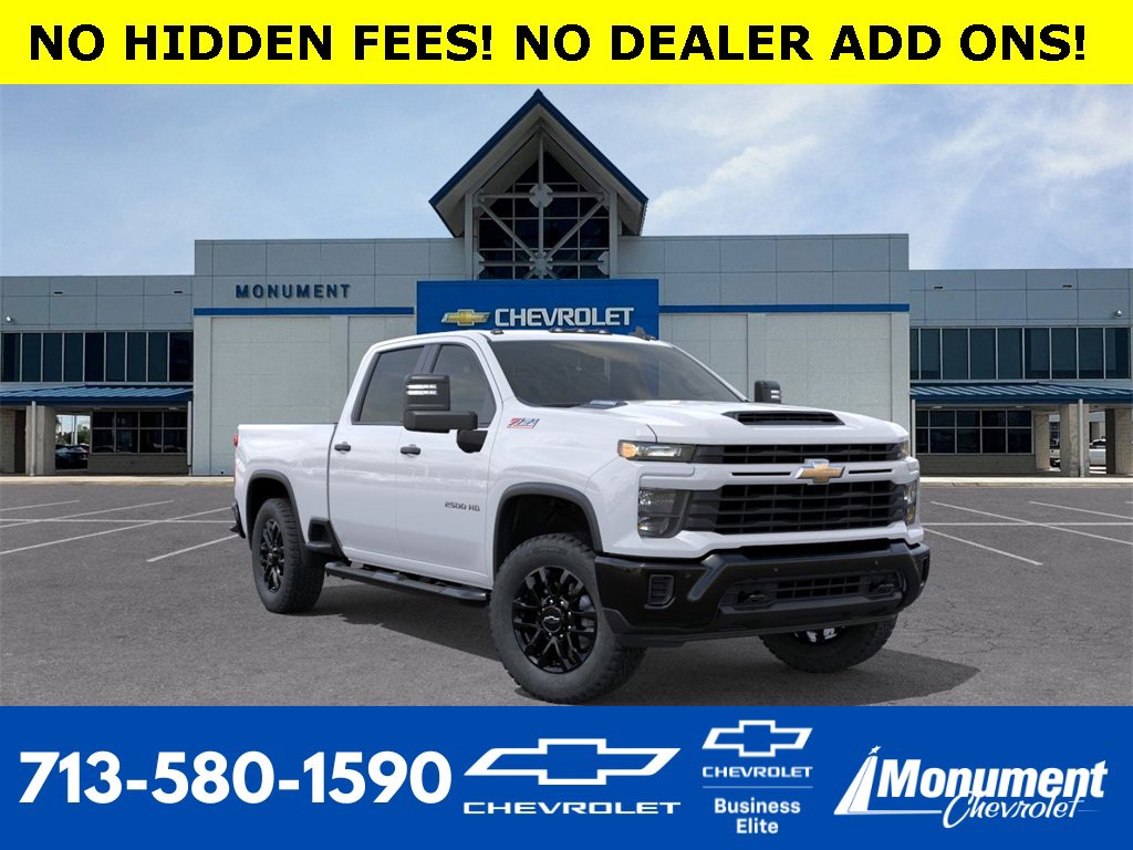 New 2025 Chevrolet Silverado 2500 Custom w/ Custom Value Package