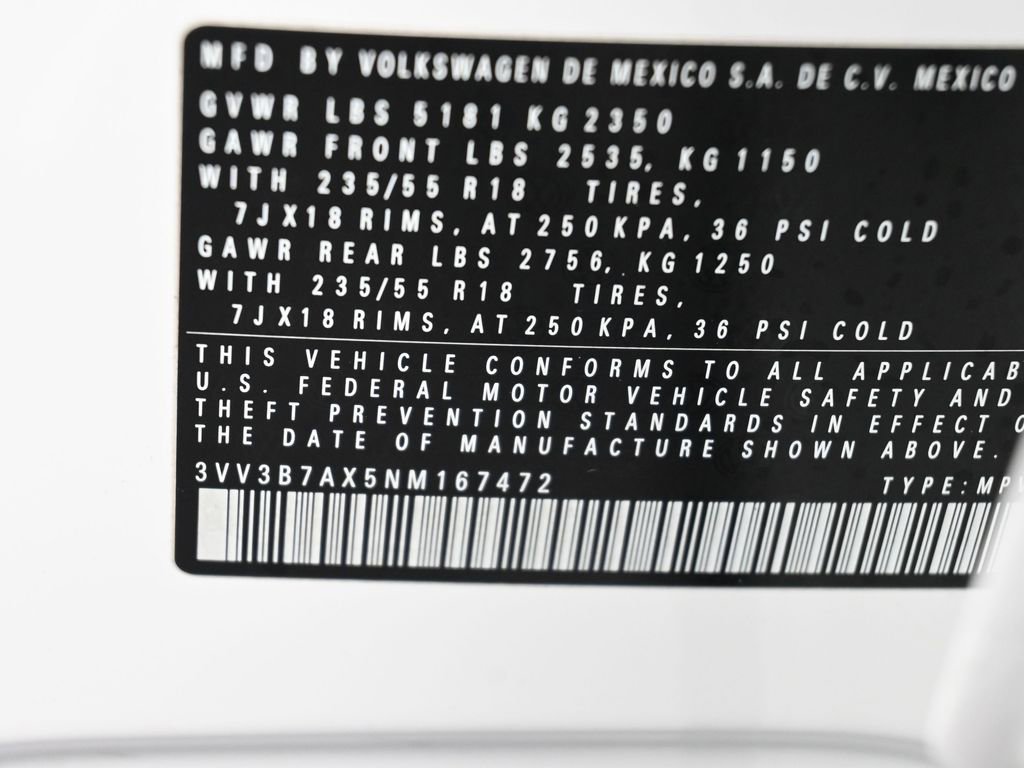 Used 2022 Volkswagen Tiguan SE image 17