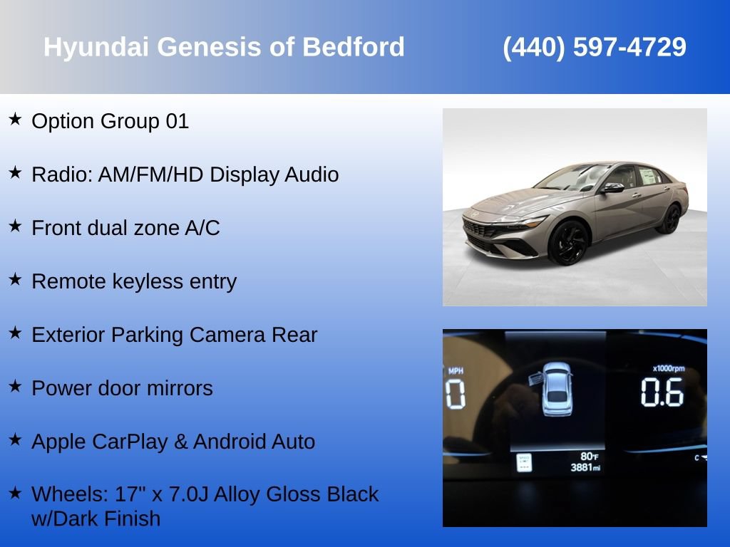 Certified 2026 Hyundai Elantra Sport FWD image 7