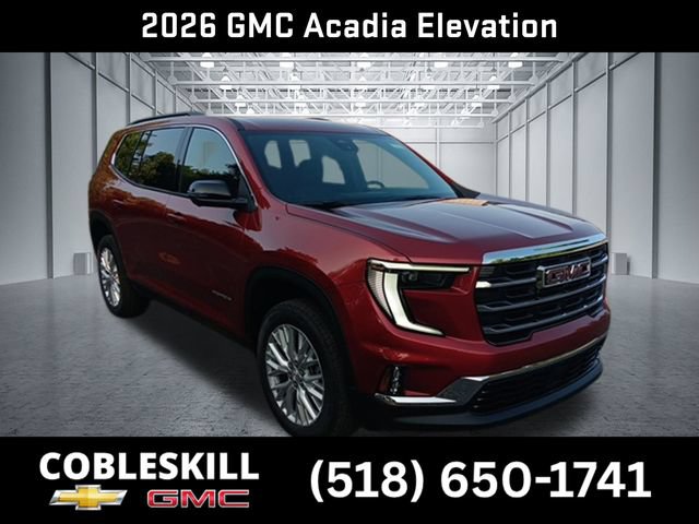 New 2026 GMC Acadia Elevation w/ Elevation Premium Package