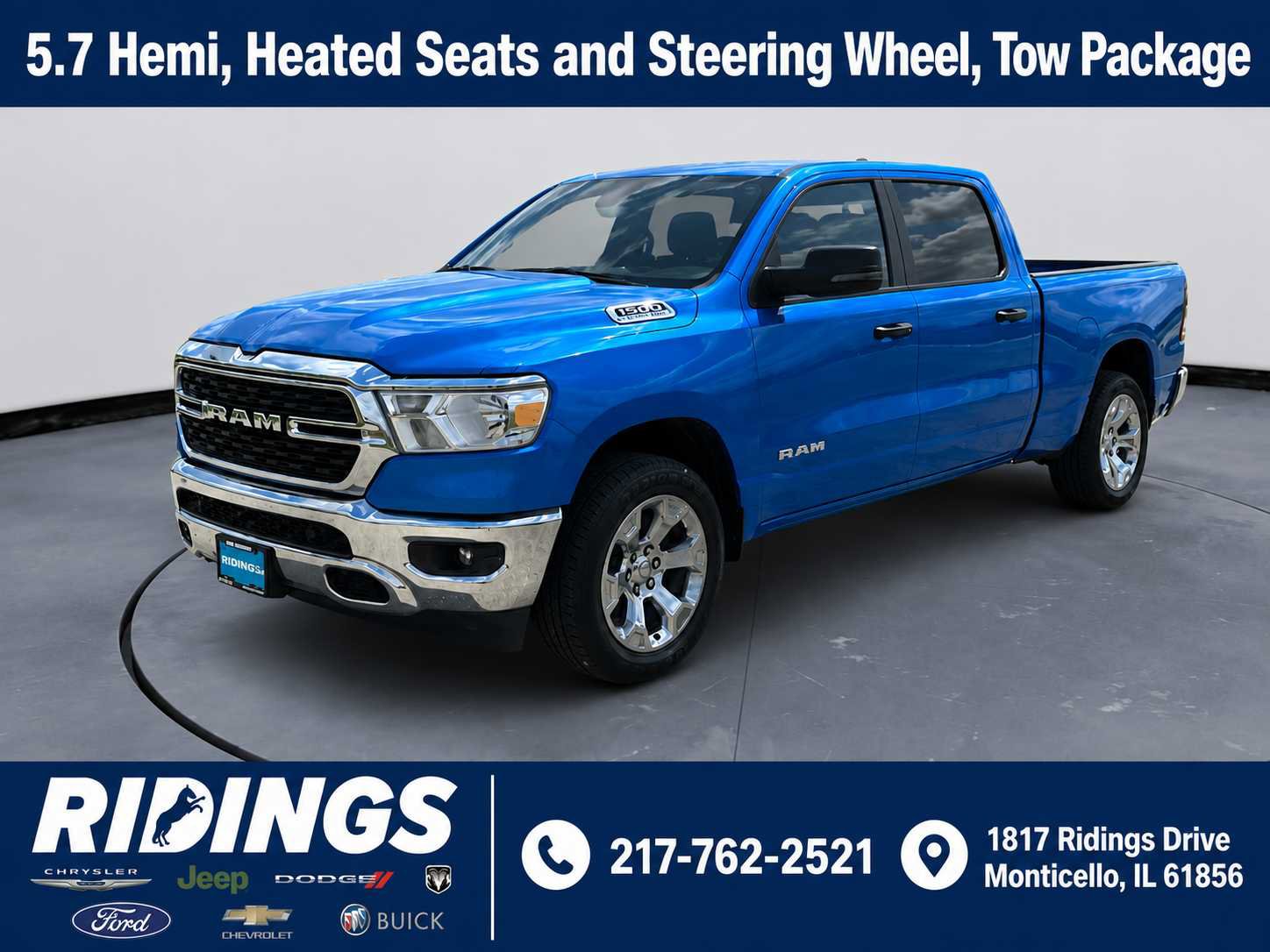 Used 2023 RAM 1500 Big Horn AWD/4WD image 1