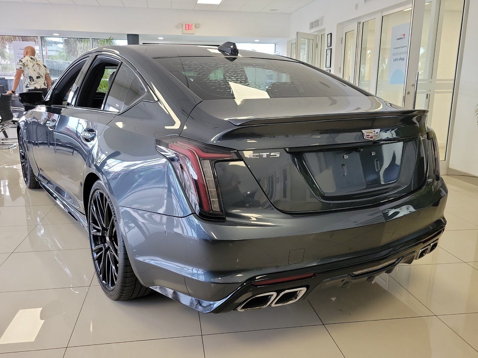 Used 2020 Cadillac CT5 V w/ Premium Package RWD image 4