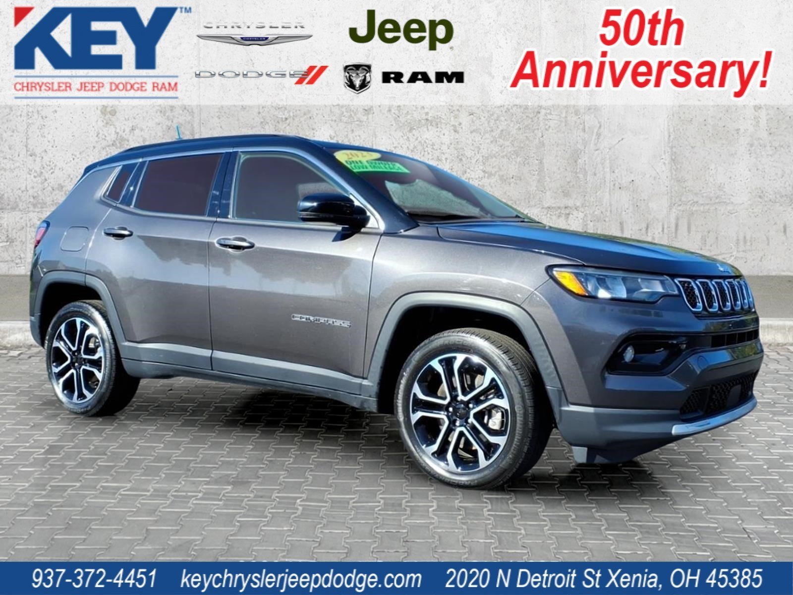 Certified 2023 Jeep Compass Limited AWD/4WD image 1
