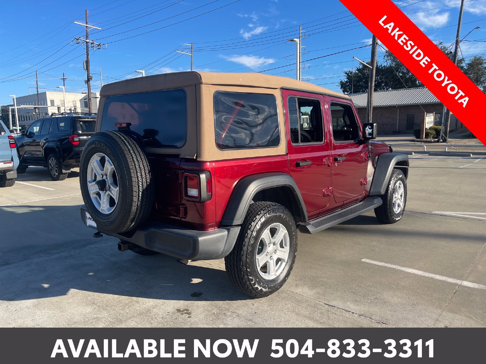 Used 2021 Jeep Wrangler Unlimited Sport AWD/4WD image 5
