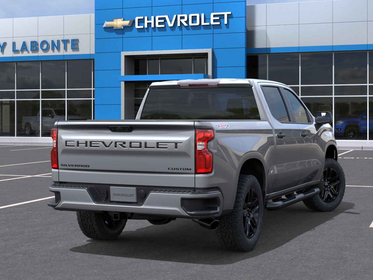 New 2026 Chevrolet Silverado 1500 Custom w/ Turbomax Blackout Package AWD/4WD image 6