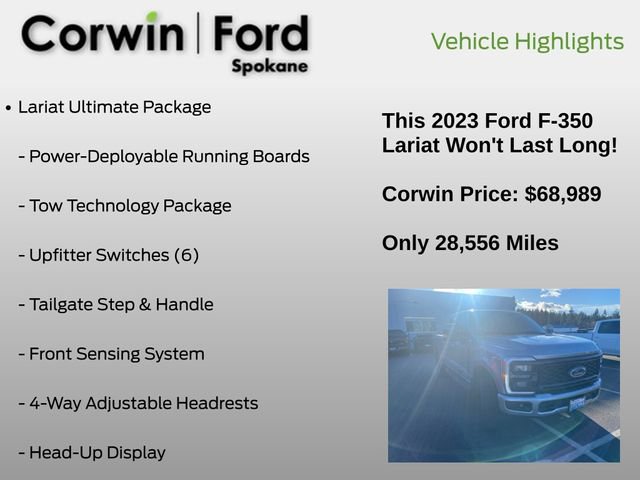 Used 2023 Ford F350 Lariat w/ Lariat Ultimate Package image 12