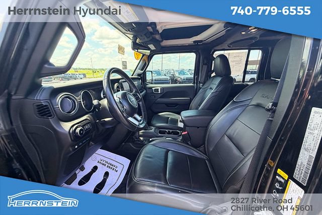 Used 2021 Jeep Wrangler Unlimited Sahara w/ Cold Weather Group AWD/4WD image 13