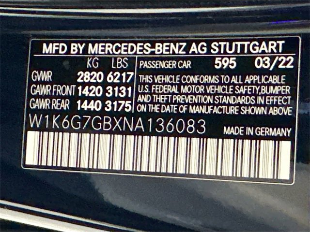 Certified 2022 Mercedes-Benz S 580 4MATIC Sedan image 34