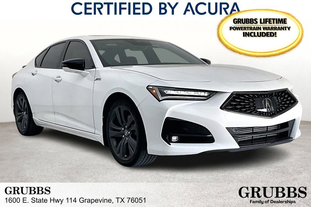 Certified 2023 Acura TLX SH-AWD w/ A-SPEC Pkg image 1