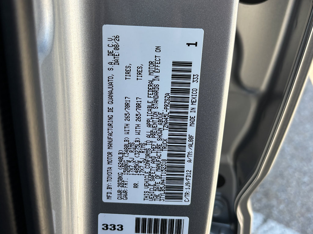 New 2026 Toyota Tacoma TRD Off-Road AWD/4WD image 26
