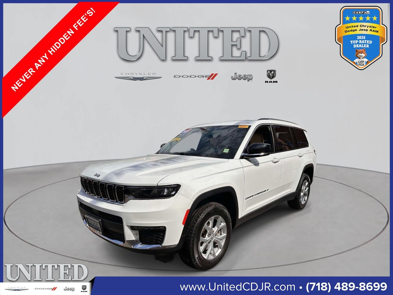 Used 2023 Jeep Grand Cherokee L Limited AWD/4WD image 6