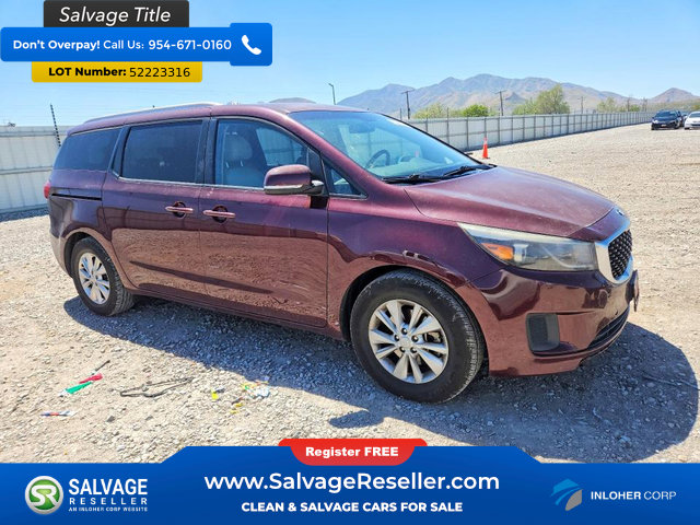Used 2015 Kia Sedona LX w/ LX Convenience Package FWD image 5