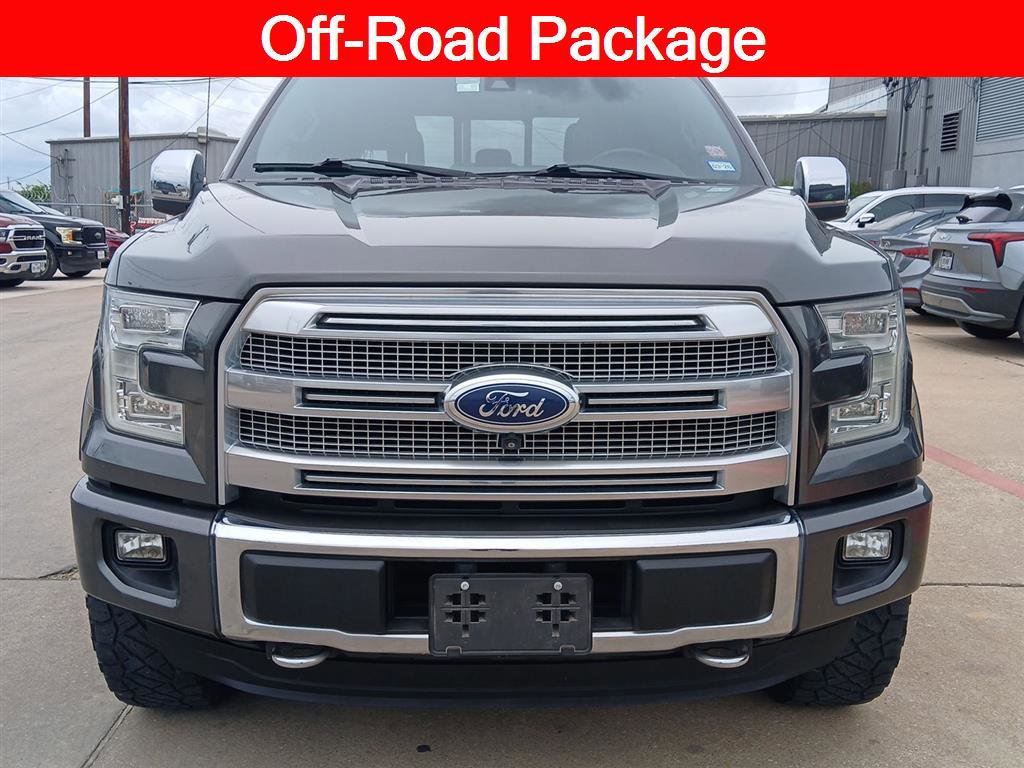 Used 2015 Ford F150 Platinum w/ Equipment Group 701A Luxury AWD/4WD image 3