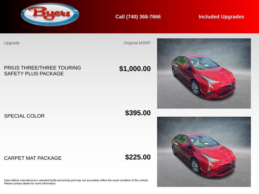 Used 2017 Toyota Prius Three FWD image 5