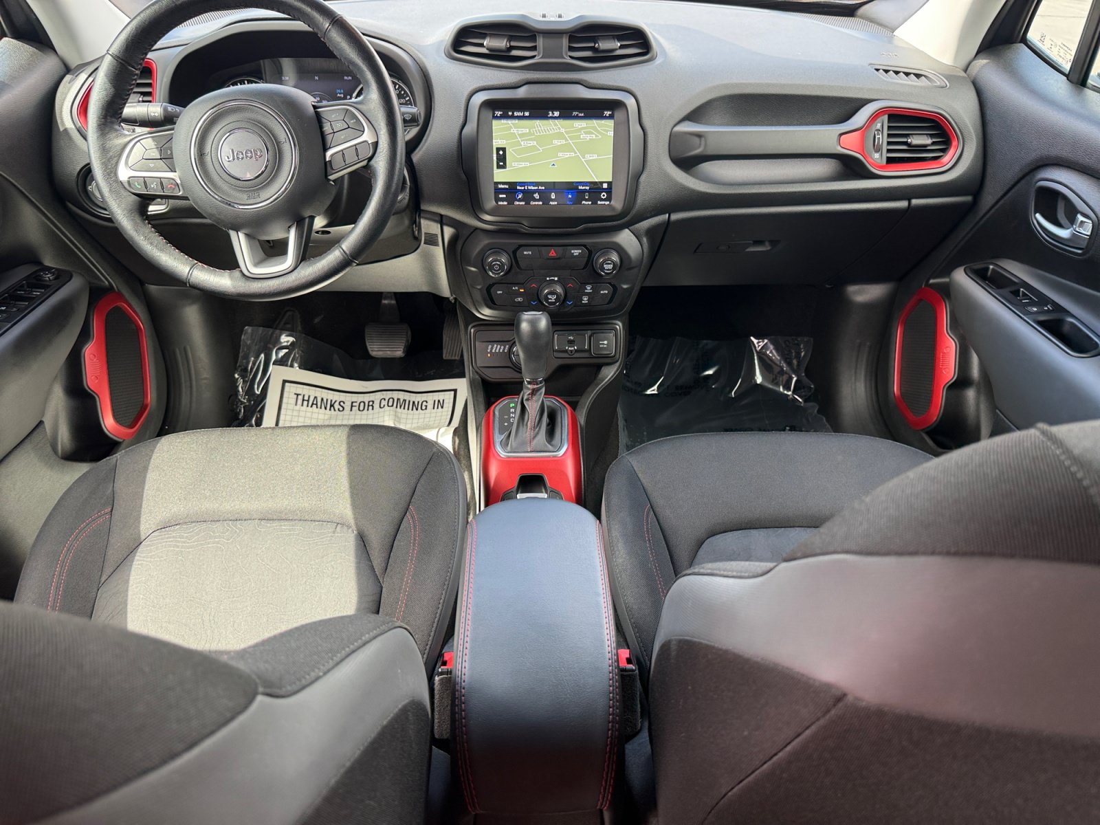 Used 2020 Jeep Renegade Trailhawk w/ UConnect 8.4 Nav Group AWD/4WD image 24