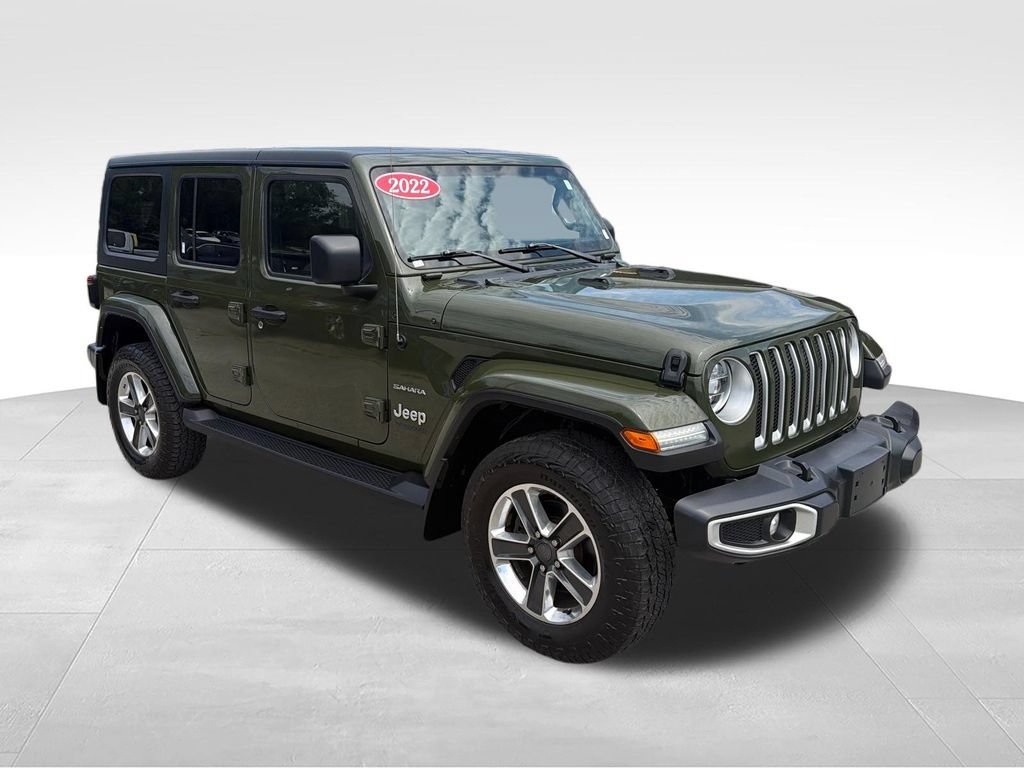 Used 2022 Jeep Wrangler Unlimited Sahara w/ Dual Top Group AWD/4WD image 7