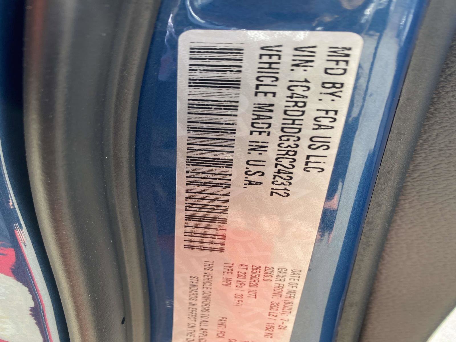 Certified 2024 Dodge Durango GT w/ Blacktop Package image 25