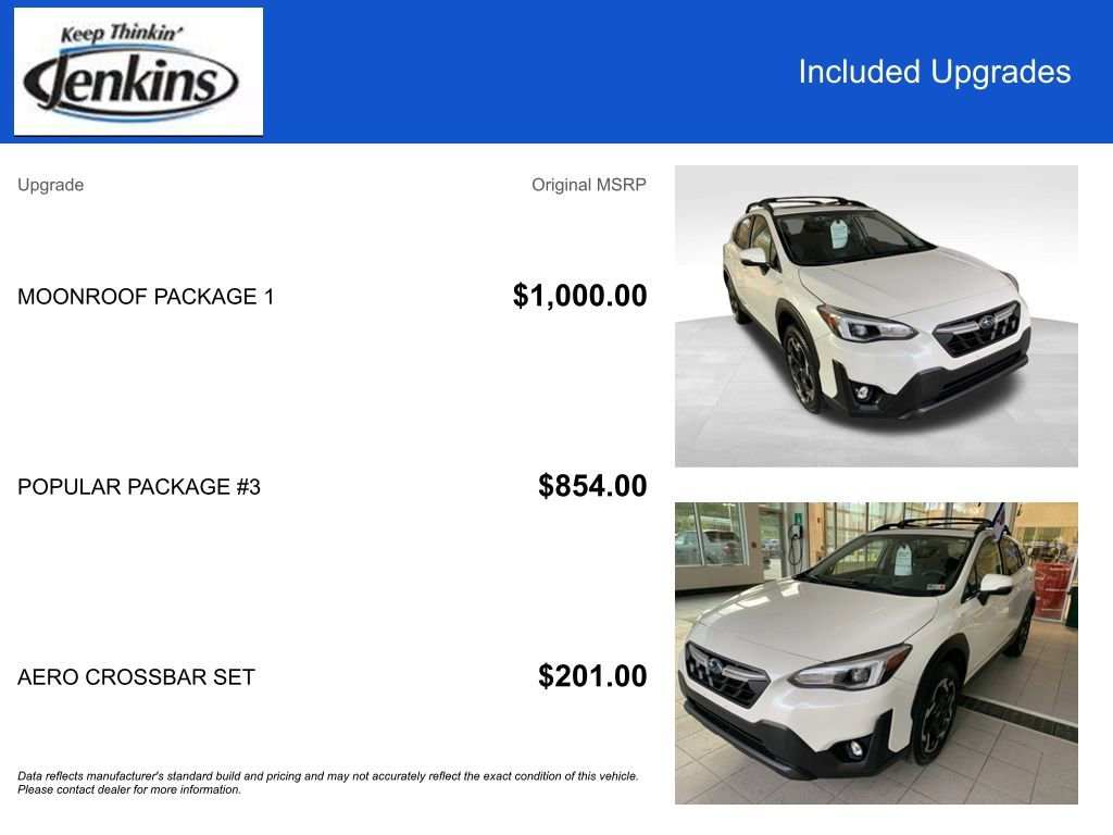 Certified 2022 Subaru Crosstrek 2.5i Limited w/ Moonroof Package 1 AWD/4WD image 4