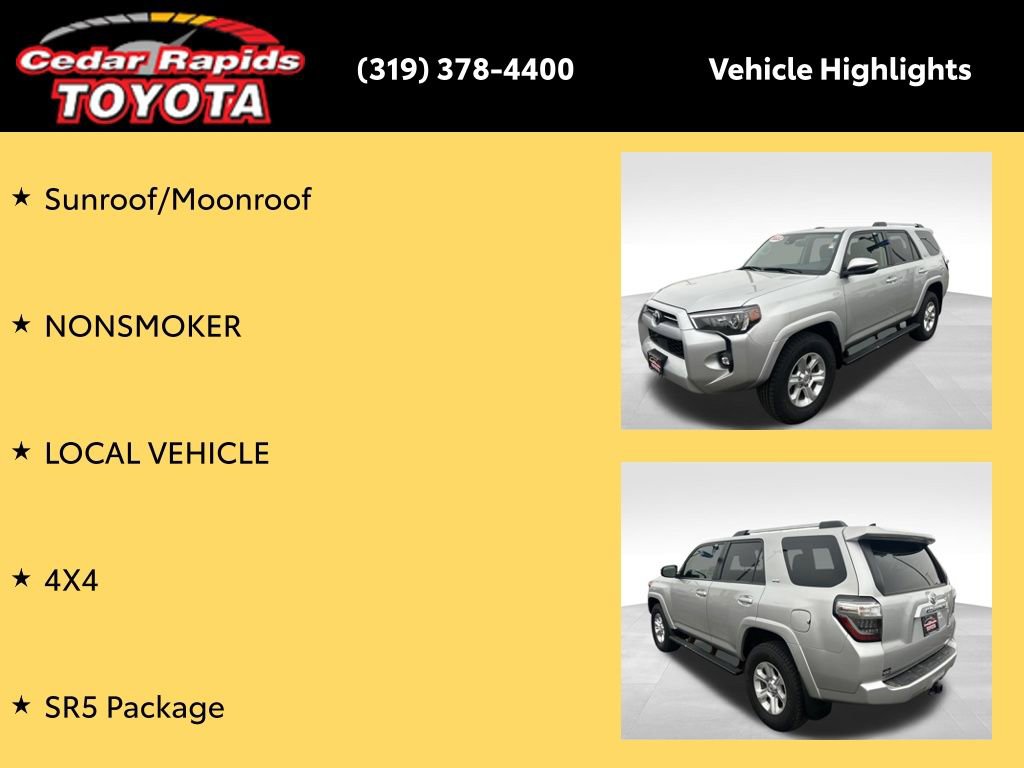 Certified 2022 Toyota 4Runner SR5 Premium w/ Moonroof Package image 23