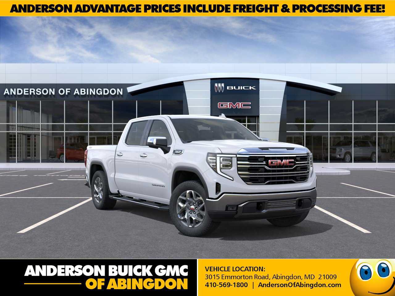 New 2026 GMC Sierra 1500 SLT w/ SLT Premium Package AWD/4WD image 1