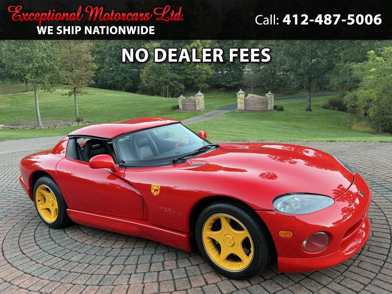 Used 1996 Dodge Viper RT/10 RWD image 1