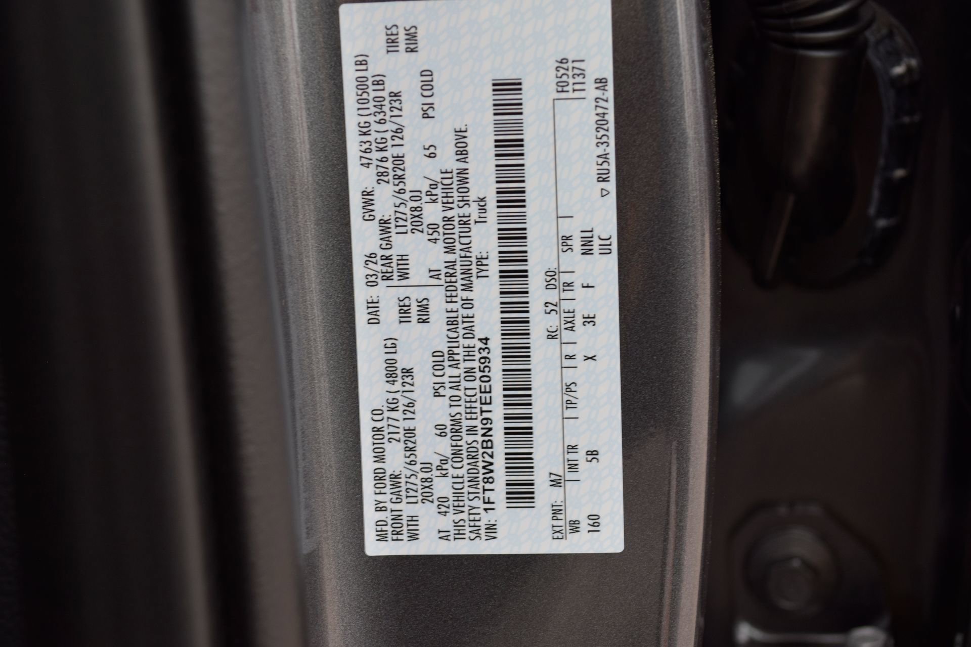 New 2026 Ford F250 Lariat image 26