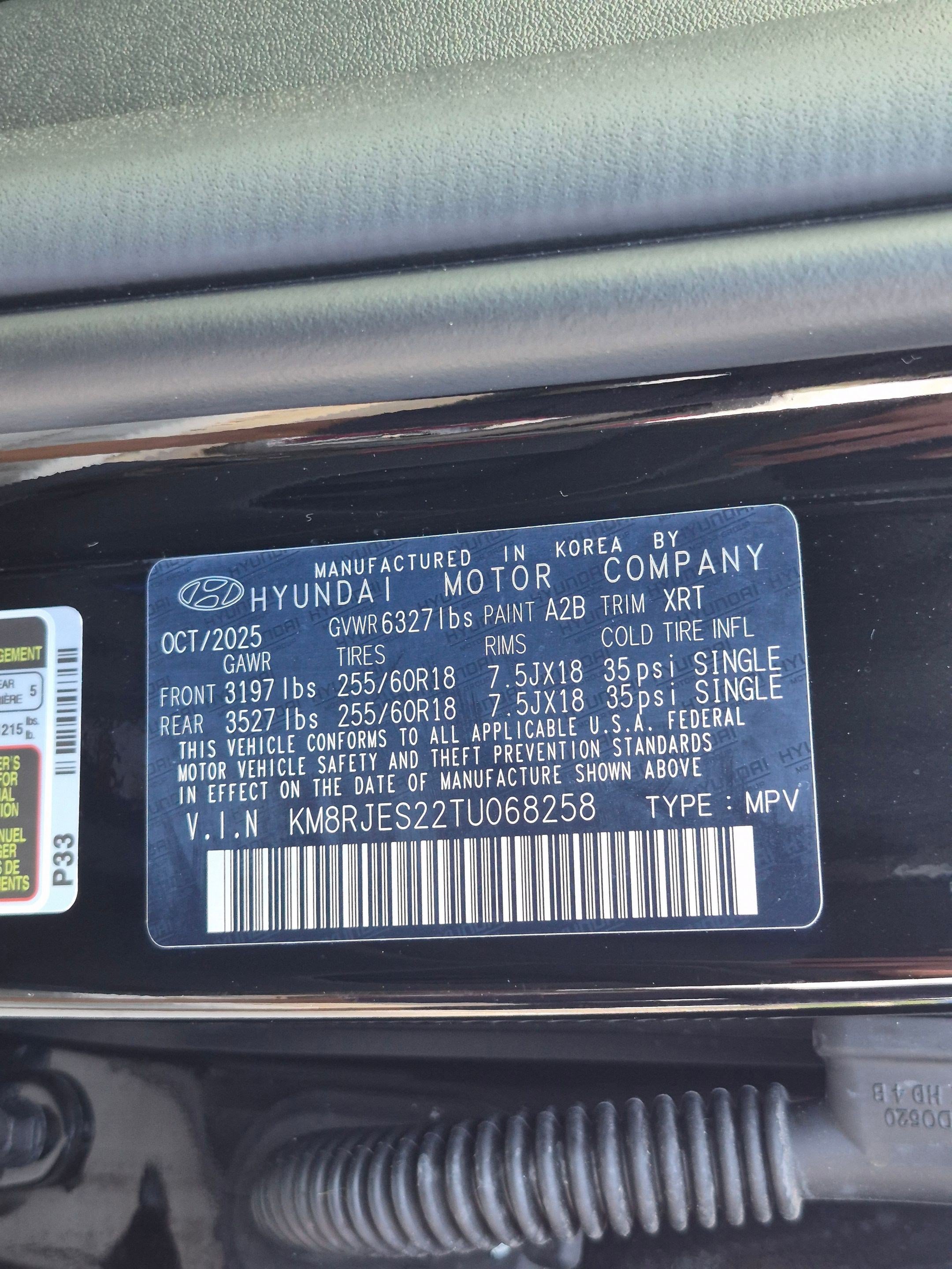 Certified 2026 Hyundai Palisade XRT Pro AWD/4WD image 34