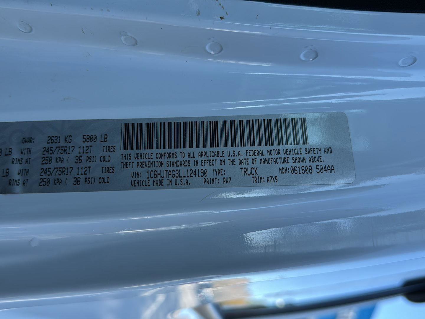 Used 2020 Jeep Gladiator Sport w/ Quick Order Package 24S image 33