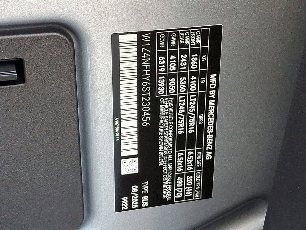 New 2025 Mercedes-Benz Sprinter 2500 image 17