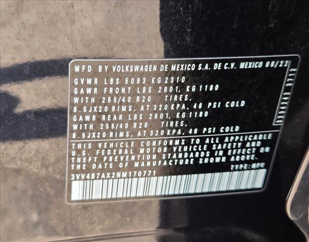 Certified 2022 Volkswagen Tiguan SEL R-Line AWD/4WD image 24