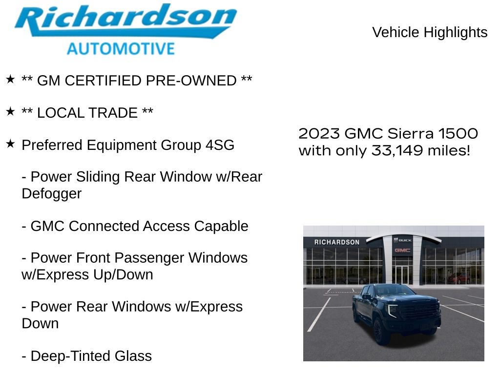 Used 2023 GMC Sierra 1500 AT4X AWD/4WD image 11