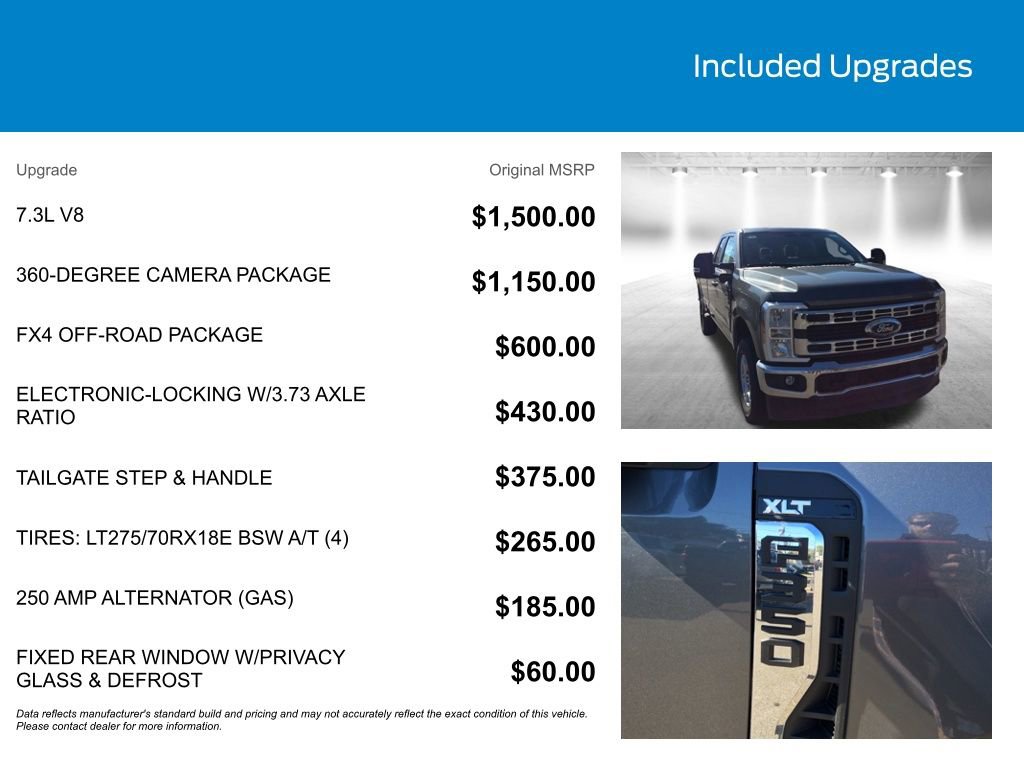 New 2026 Ford F350 XLT w/ 360-Degree Camera Package image 3