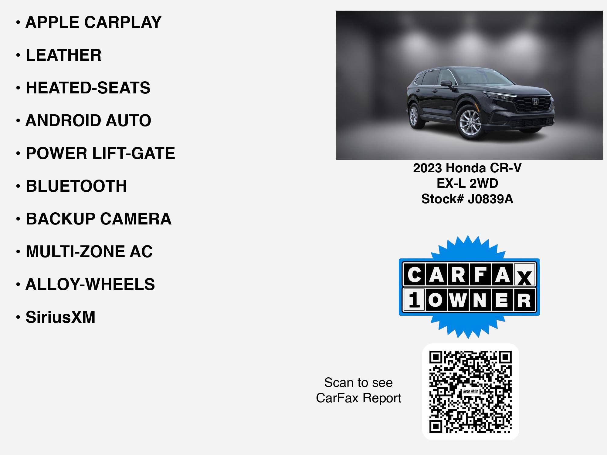 Used 2023 Honda CR-V EX-L image 7