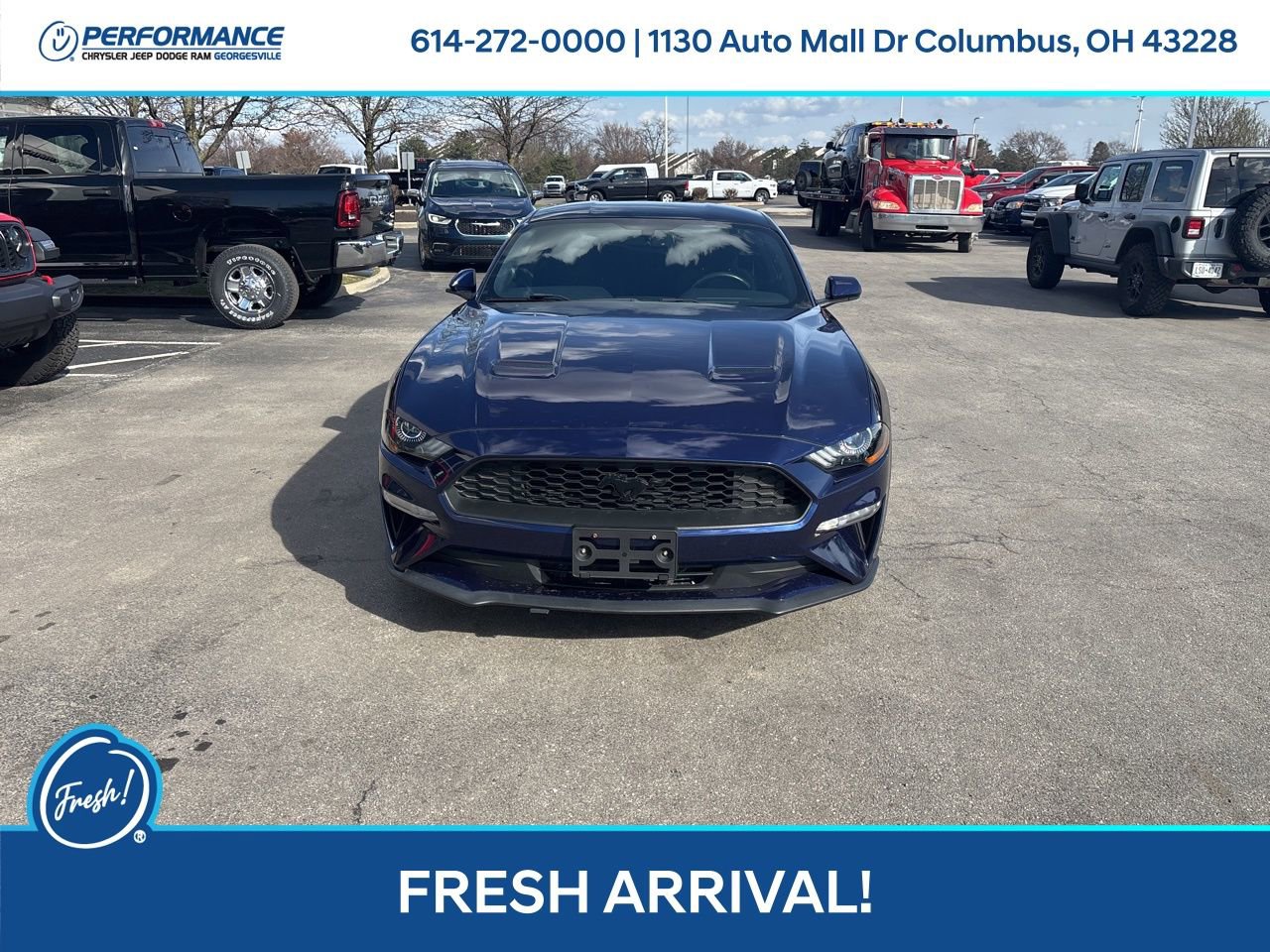 Used 2019 Ford Mustang EcoBoost w/ Black Accent Package image 9
