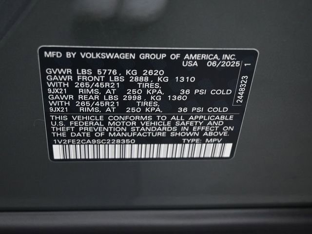 New 2025 Volkswagen Atlas Cross Sport SEL Premium R-Line image 19