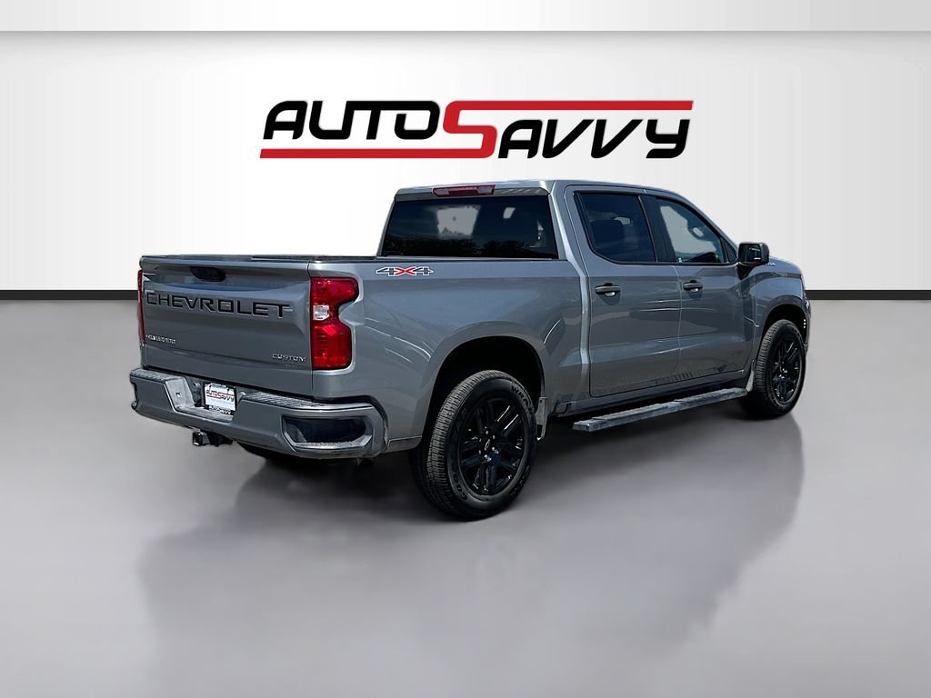 Used 2023 Chevrolet Silverado 1500 Custom w/ LPO, Dark Essentials Package AWD/4WD image 7