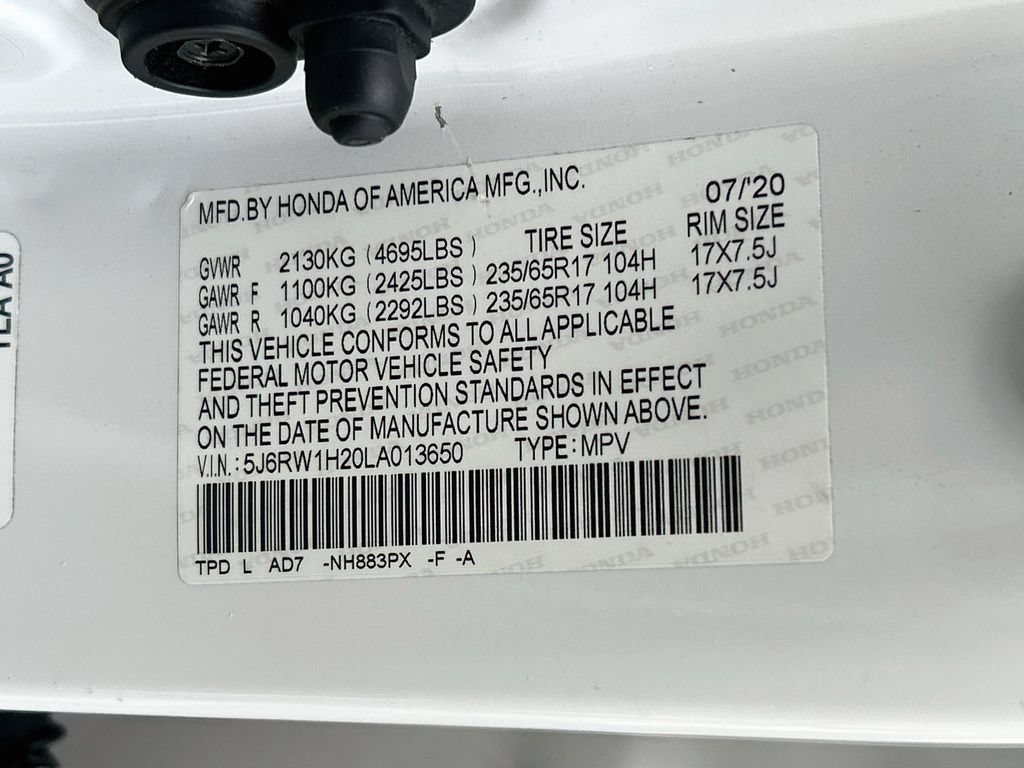 Used 2020 Honda CR-V LX image 29