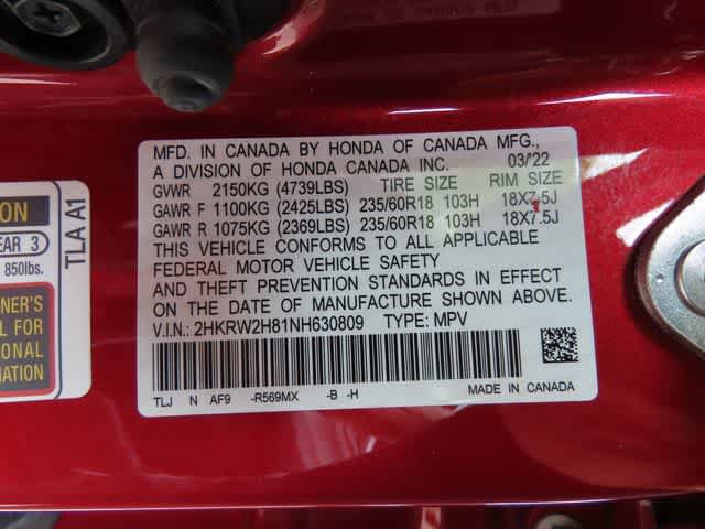 Certified 2022 Honda CR-V EX-L image 27