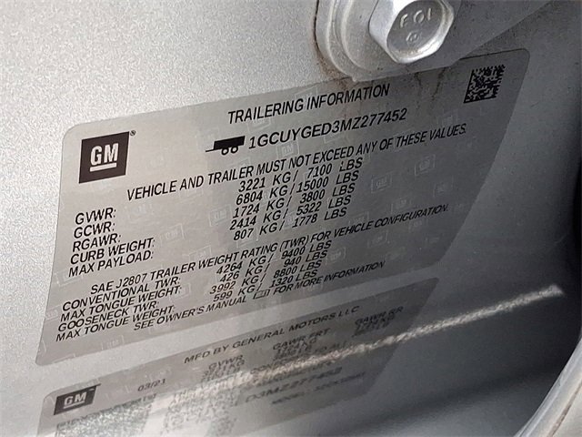 Used 2021 Chevrolet Silverado 1500 LTZ w/ LTZ Premium Package image 21