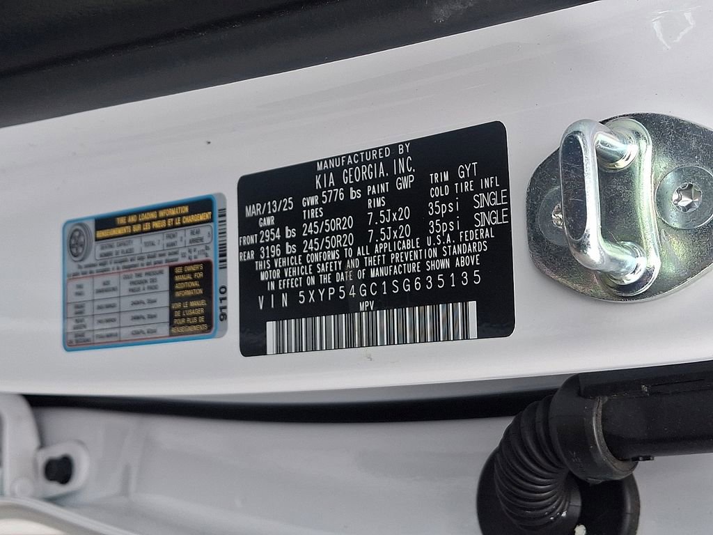 Certified 2025 Kia Telluride SX w/ SX Captain's Chair Package FWD image 28